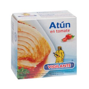 Atún en tomate VIGILANTE Peso neto: 80g