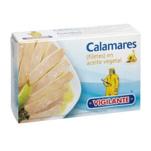 Calamares filetes en aceite vegetal VIGILANTE