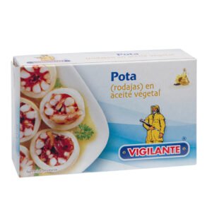 Pota (rodajas) en aceite vegetal VIGILANTE Peso neto: 115g