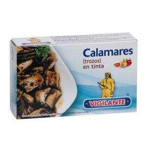 Calamares (trozos) en tinta VIGILANTE Peso neto: 115g
