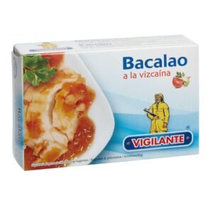Bacalao a la vizcaína VIGILANTE Peso neto: 115g