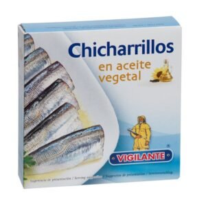 Chicharrillos en aceite vegetal VIGILANTE Peso neto: 275g