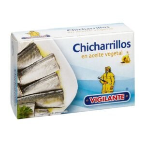 Chicharrillos en aceite vegetal VIGILANTE Peso neto: 120g