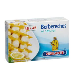 Berberechos al natural (35/45) VIGILANTE Peso neto: 111g