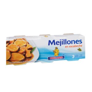 Mejillones en escabeche VIGILANTE (Pack de 3) Peso neto: 79gx3