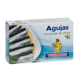 Agujas en aceite de oliva VIGILANTE Peso neto: 120g