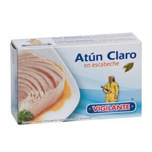 Atún claro en escabeche VIGILANTE Peso neto: 115g