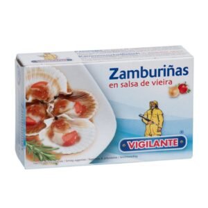 Zamburiñas en salsa de vieira VIGILANTE Peso Neto: 115g