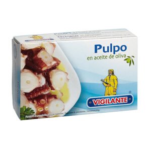 Pulpo en aceite de oliva VIGILANTE Peso neto: 115g