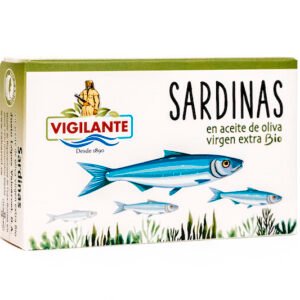 Sardinas en aceite de oliva virgen extra BIO VIGILANTE