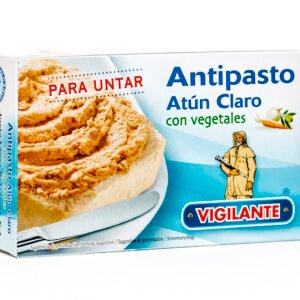 Antipasto Atún claro con vegetales VIGILANTE (OL120) Peso neto:115g